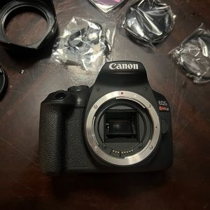 CAMERA
Canon EOS Rebel T7
DSLR Camera with 18-55mm is II Lens Bundle
+ Canon...